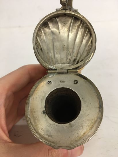 Pipe allemande de type militaire, fourneau...