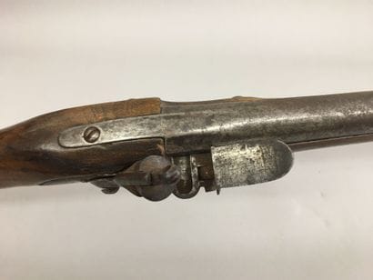 Fusil à silex de marine probablement des...