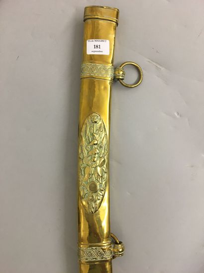 Sabre d'officier supérieur de cavalerie légère,...