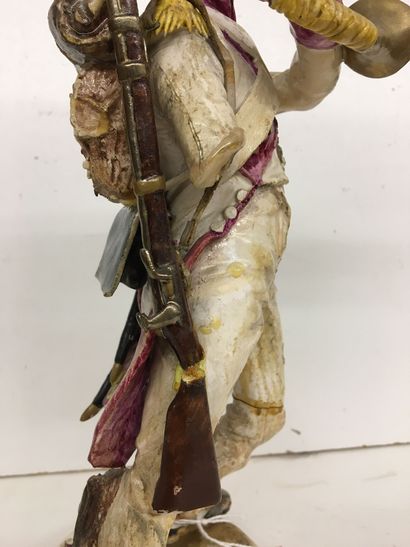 2 statuettes en faïence par Bernard Belluc...