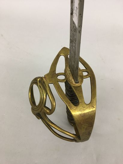 Sabre petit Montmorency de bas officier d'infanterie...