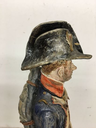 Statuette en faïence par Bernard Belluc (né...