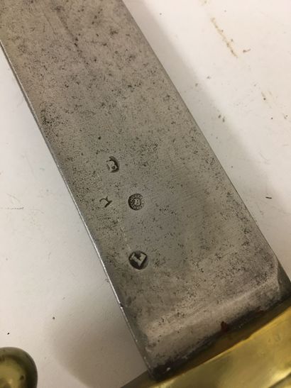 Briquet d'Infanterie, modèle an XI, lame...