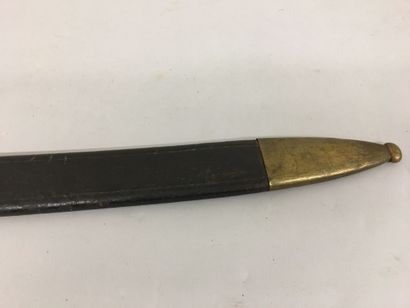 Sabre d'infanterie allemand, garde en laiton,...