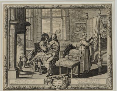 Abraham BOSSE (1602/04-1676) - l'Odorat -...