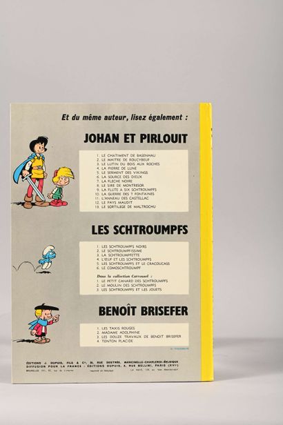 PEYO
Johan et Pirlouit
Le sortilège de Maltrochu
Edition...