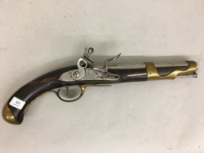 Pistolet à silex de cavalerie, modèle 1763-1774,...