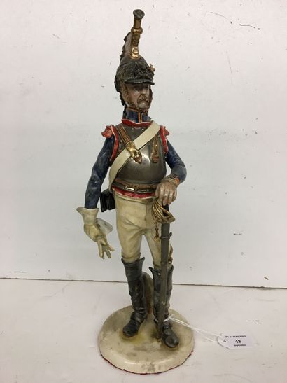 Statuette en faïence par Bernard Belluc (né...