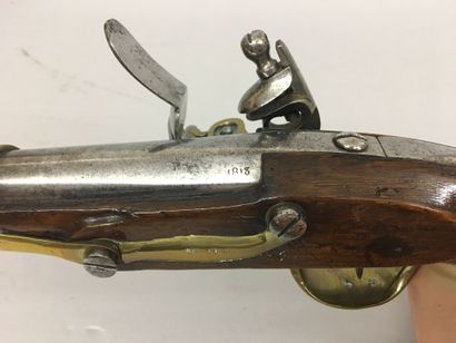 Pistolet de cavalerie, modèle an XIII, canon...