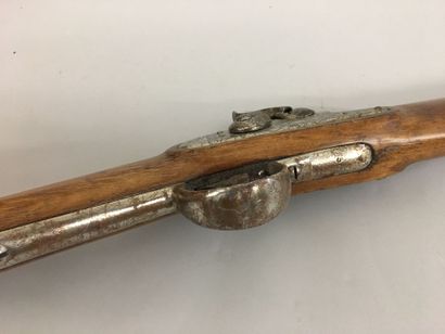 Mousqueton de cavalerie, canon à pans puis...