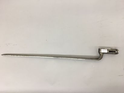 Une baïonnette à douille autrichienne, modèle...