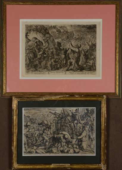 Antonio TEMPESTA (1555-1630) - Scènes de...
