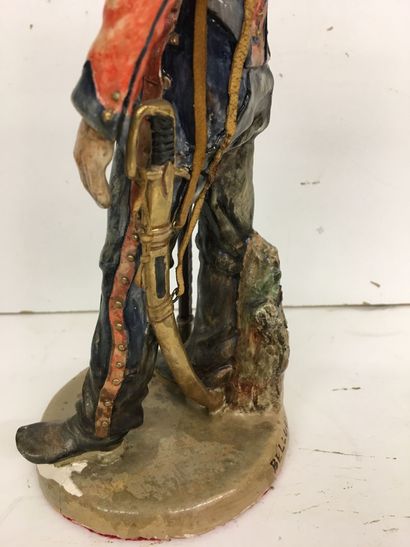 2 statuettes en faïence par Bernard Belluc...