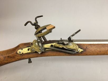 Mukala, platine à la miquelet, canon octogonal,...