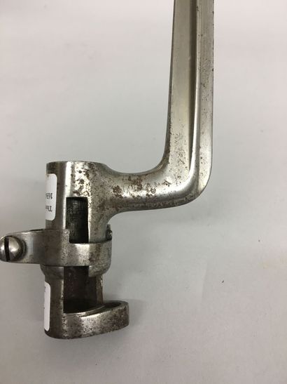 Une baïonnette à douille, modèle 1847 pour...
