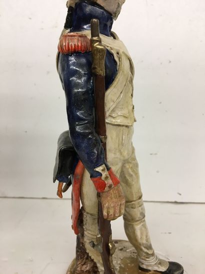 2 statuettes en faïence par Bernard Belluc...