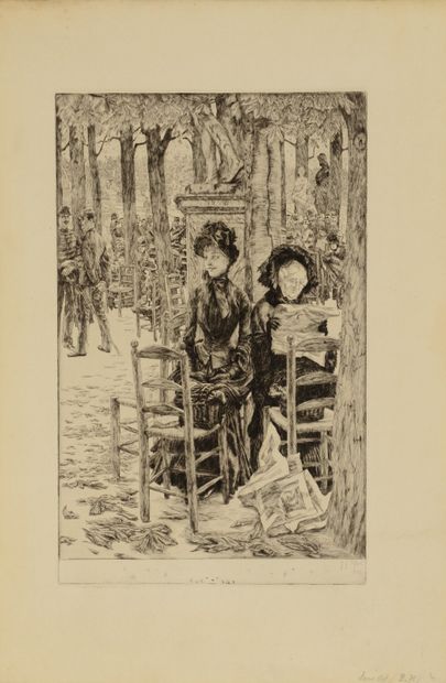 James TISSOT (1836-1902) Sans dot. 1885....