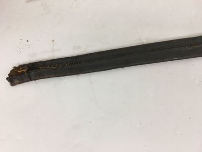 Sabre de dragon vers 1790, garde en laiton...