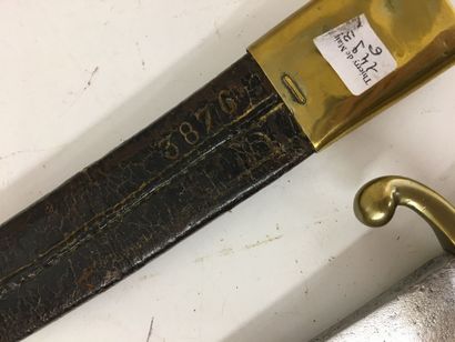 Briquet d'Infanterie, modèle an XI, lame...