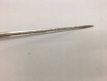 Une baïonnette à douille, modèle 1847 pour...