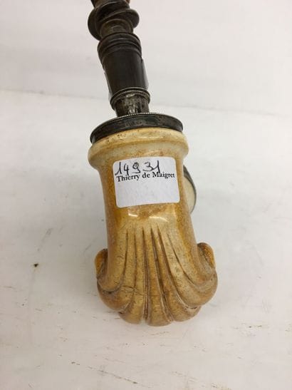 Pipe allemande de type militaire, fourneau...