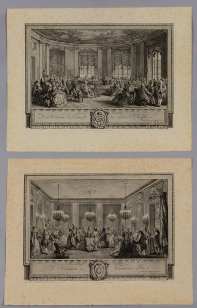 Augustin de SAINT- AUBIN (1736-1807) d'après...