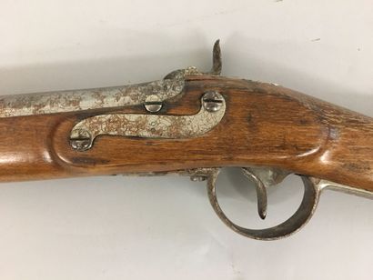 Mousqueton de cavalerie, canon à pans puis...