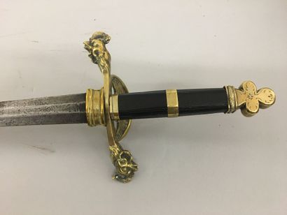Glaive de général ou de commissaire des guerres,...