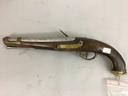 Pistolet de cavalerie autrichien à silex,...