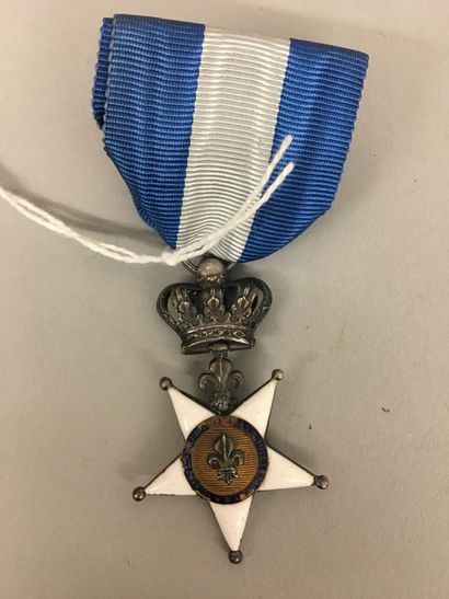 Croix de la Fidélité en argen, poinçonné...