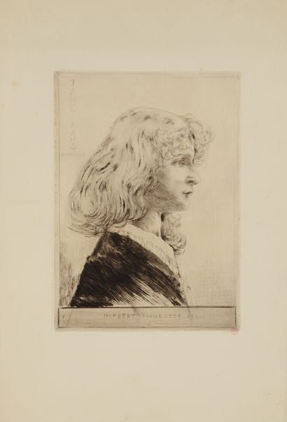 Norbert GOENEUTTE (1854-1894) Jane huit ans....