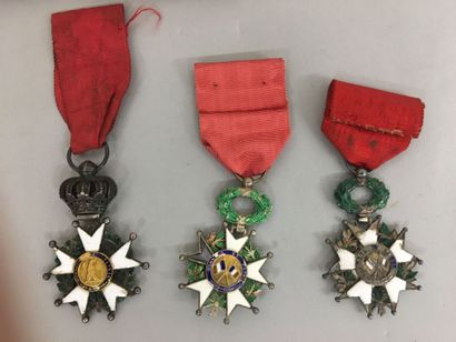 7 croix de l'Ordre de la Légion d'honneur...