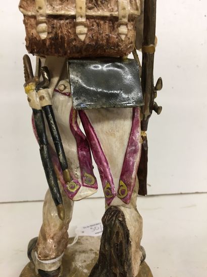 2 statuettes en faïence par Bernard Belluc...