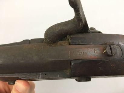 Fusil d'infanterie modèle 1816 T à percussion,...