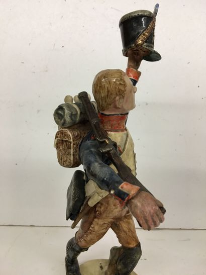 2 statuettes en faïence par Bernard Belluc...
