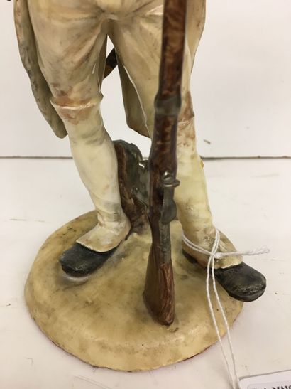 Statuette en faïence par Bernard Belluc (né...
