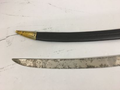 Un briquet d'infanterie modèle an IX, poinçonné...