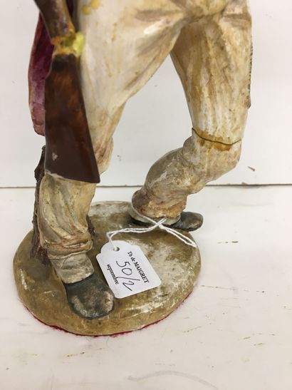 2 statuettes en faïence par Bernard Belluc...