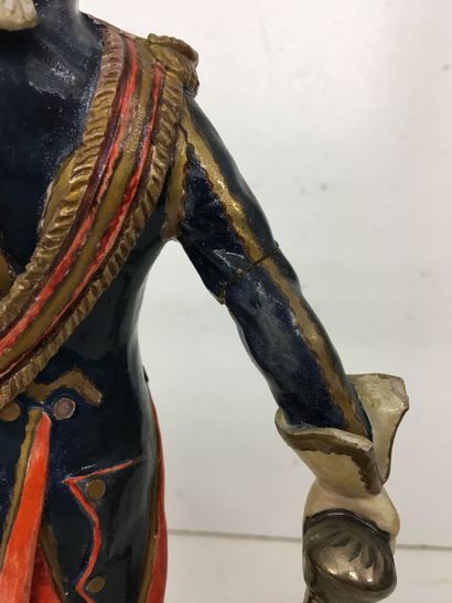 2 statuettes en faïence par Bernard Belluc...