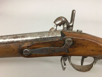 Fusil à percussion modèle 1822 T bis, canon...
