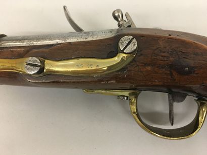 Pistolet de cavalerie, modèle an XIII, canon...