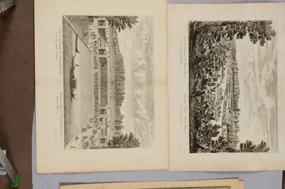 VUES DE FONTAINEBLEAU - Vue du Château de...