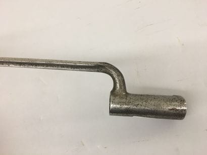 Une baïonnette à douille autrichienne, modèle...