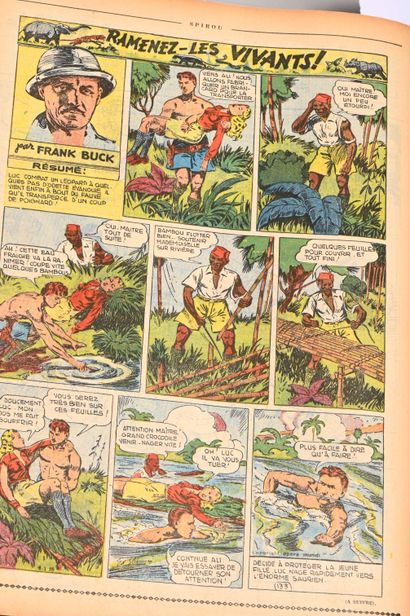 JOURNAL DE SPIROU
Reliure 3 avant guerre...