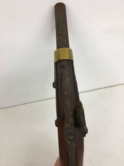 Pistolet de cavalerie, modèle an XIII, transfomé...