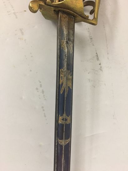 Sabre de gendarme de la maison du roi, garde...