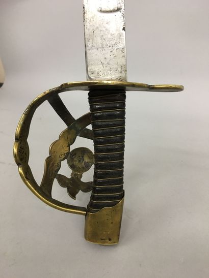 Sabre de chasseur à cheval de type 1790,...