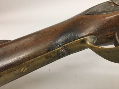 Fusil à silex de marine probablement des...