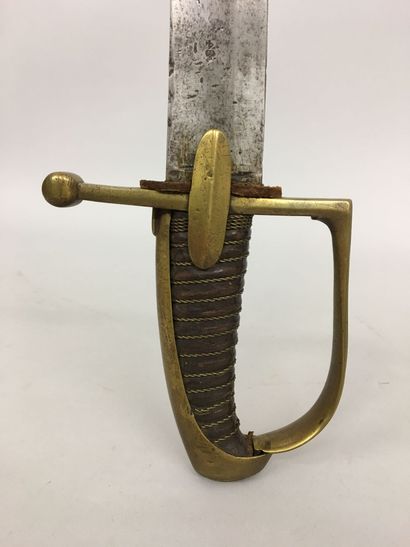 Sabre de chasseur à cheval de la garde impériale,...