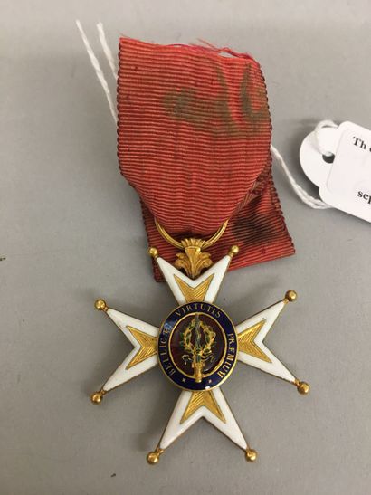 Croix de chevalier de l'Ordre de Saint Louis...